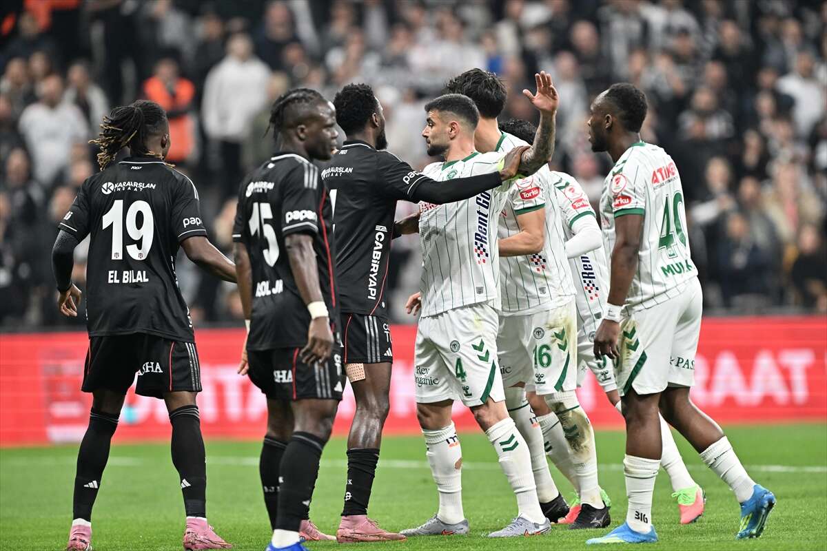 Konyaspor’un final biletini aldığı Beşiktaş maçından en güzel kareler 30